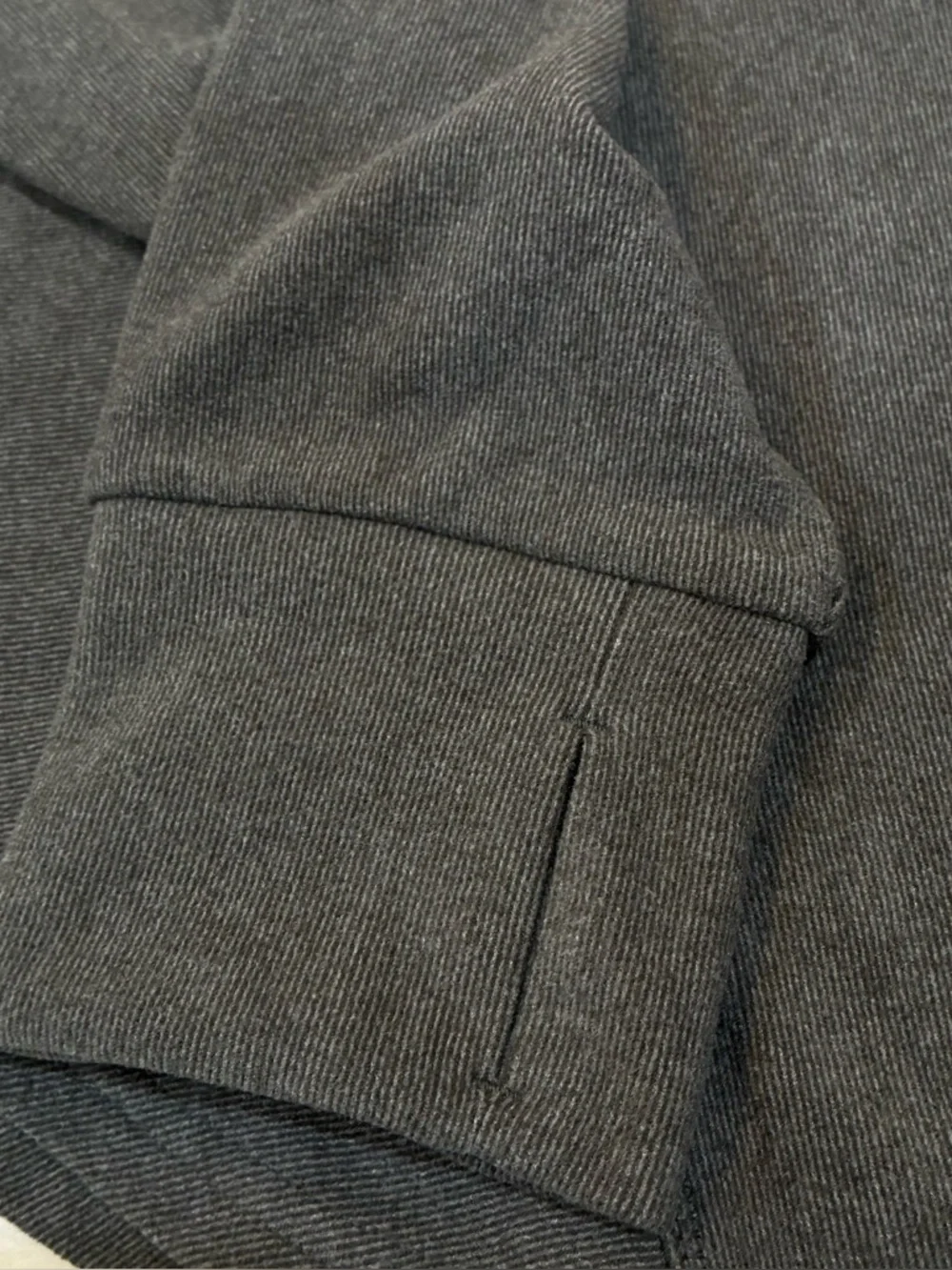 Varley Rainer Roll Neck Jumper Brushed Rib Iron Marled Gray Medium Women’s - Picture 3 of 9